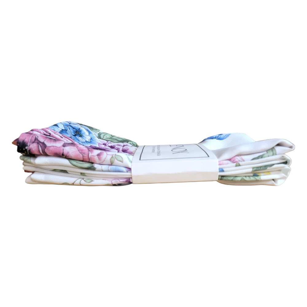 NEW Lenox Butterfly Meadow Hydrangea Napkins (Set of 4) - Picture 3 of 4